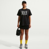 Women's T-Shirt Black - Nike Sportswear Classic Image 3