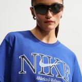 Women's T-Shirt Royal Blue - Nike Sportswear Classic Image 1