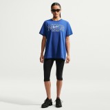 Women's T-Shirt Royal Blue - Nike Sportswear Classic Image 3