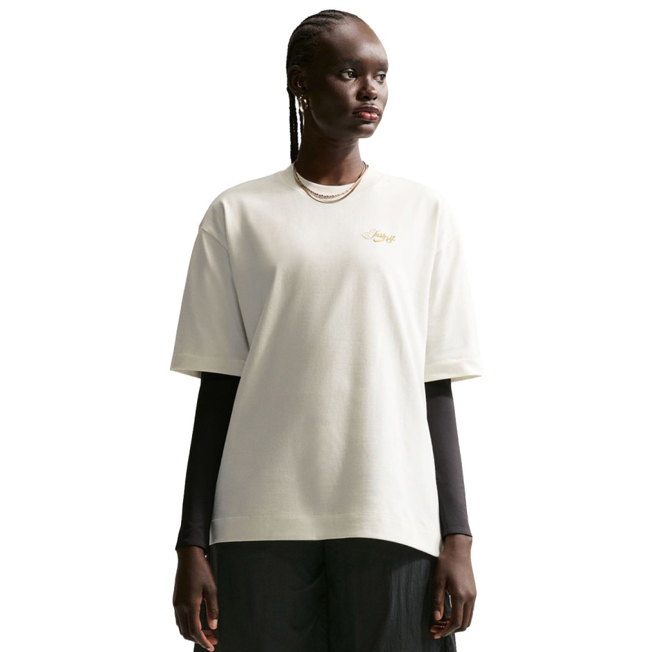 NIKE W NSW SS TEE OS JDI SCRIPT IO3525-133 Ecru