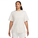 Γυναικεία Κοντομάνικη Μπλούζα Εκρού - Nike Sportswear Essential Εικόνα 