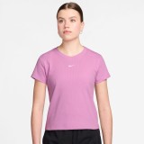 Γυναικεία Κοντομάνικη Μπλούζα Λιλά - Nike Sportswear Εικόνα 
