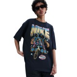 Γυναικεία Κοντομάνικη Μπλούζα Μαύρη - Nike Sportswear Εικόνα 