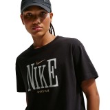 Women's T-Shirt Black - Nike Sportswear Classic Image 