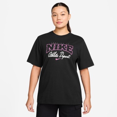 Γυναικεία Κοντομάνικη Μπλούζα Μαύρη - Nike Sportswear Graphic