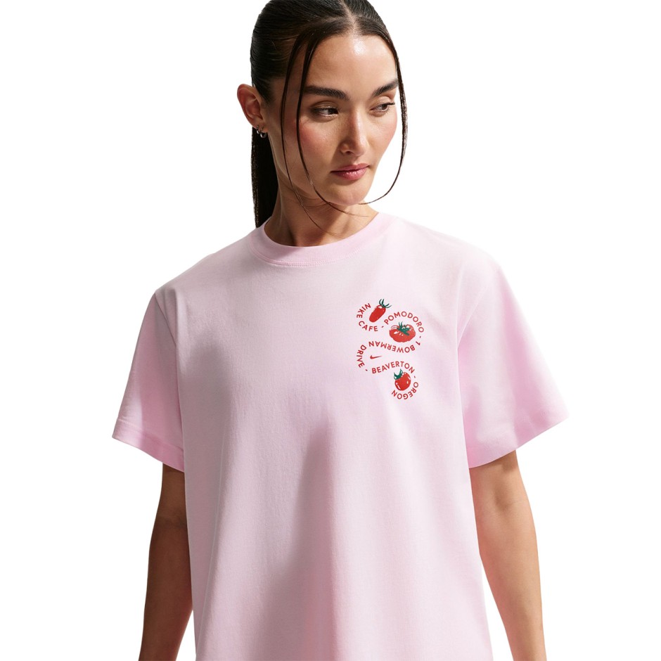 Women's T-Shirt Pink - Nike Sportswear Classic