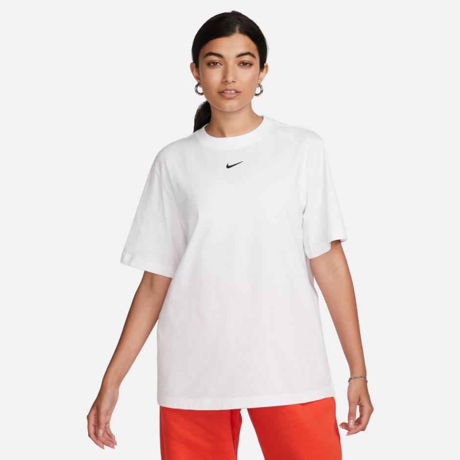 Nike Sportswear Λευκό - Γυναικεία Κοντομάνικη Μπλούζα 