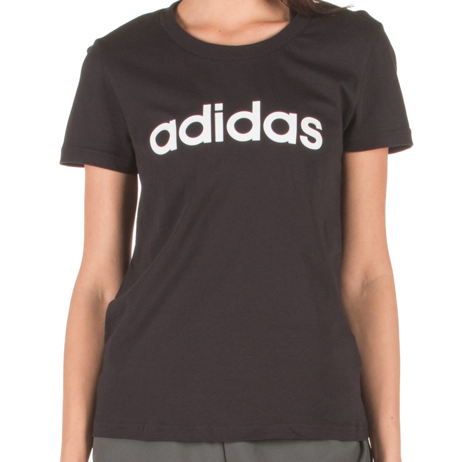 adidas Performance W E LIN SLIM T DP2361 Black Zakcret.gr