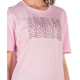 adidas Performance LINEAGE ID TEE DV3019 Pink Image 1