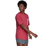 adidas Performance W Q2SP T-SHIRT GJ5550 Φούξια Εικόνα 4