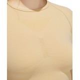 adidas Performance FORMOTION CROPPED TRAINING T-SHIRT (PLUS SIZE) GQ3853 Beige Image 1