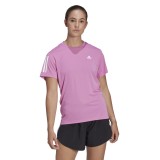 Γυναικεία Κοντομάνικη Μπλούζα adidas Performance OWN THE RUN TEE Μωβ HL1482 