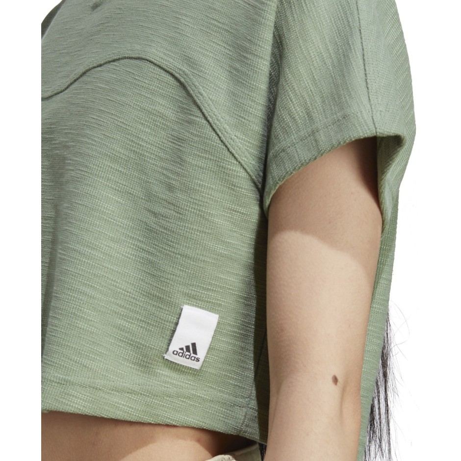 adidas Sportswear W LNG LW FT TEE HZ1607 Green