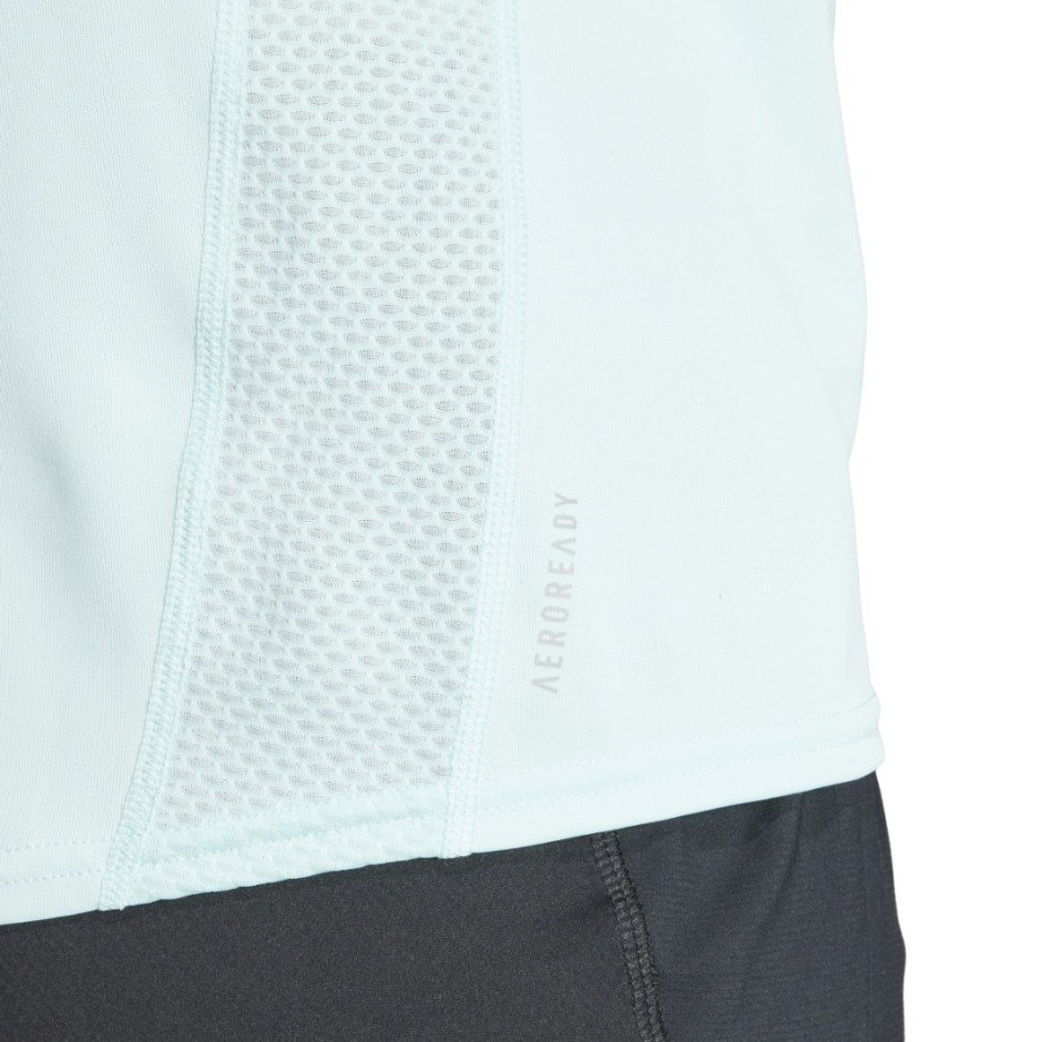 adidas Performance OWN THE RUN TEE Τιρκουάζ