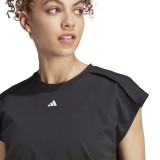 adidas Performance POWER CROP T IA1034 Black Image 1