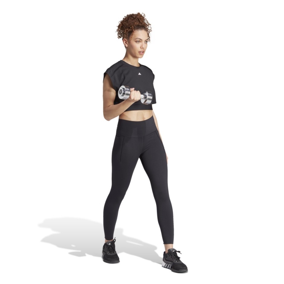 adidas Performance Power Aeroready Μαύρο - Γυναικεία Αμάνικη Μπλούζα Προπόνησης