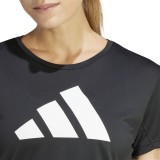 adidas Performance RUN IT TEE IL7227 Black Image 1