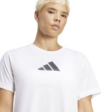 adidas Performance TR-ES BL TEE JG8615 White Image 2