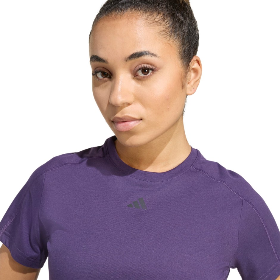 adidas Performance TR-ES CREW T JY4573 Purple