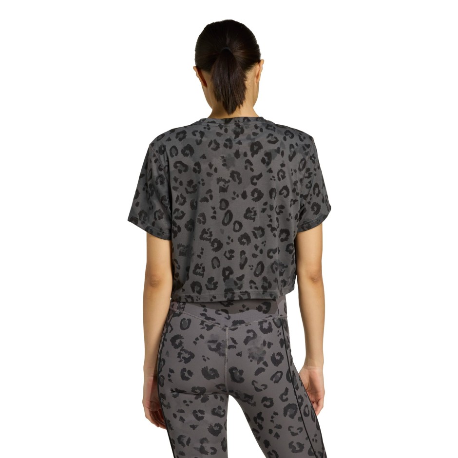 adidas Performance WE T-SHIRT AOP JN2646 Coal