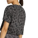 adidas Performance WE T-SHIRT AOP JN2646 Coal Image 2