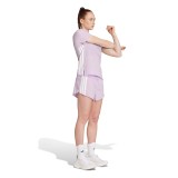 Γυναικεία Κοντομάνικη Μπλούζα για Τρέξιμο Λιλά - adidas Performance Adizero Εικόνα 3