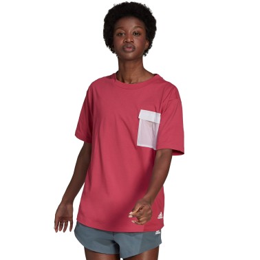 adidas Performance W Q2SP T-SHIRT GJ5550 Φούξια