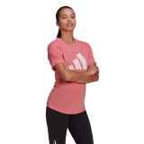 adidas Performance W WIN 2.0 TEE GP9633 Pink Image 