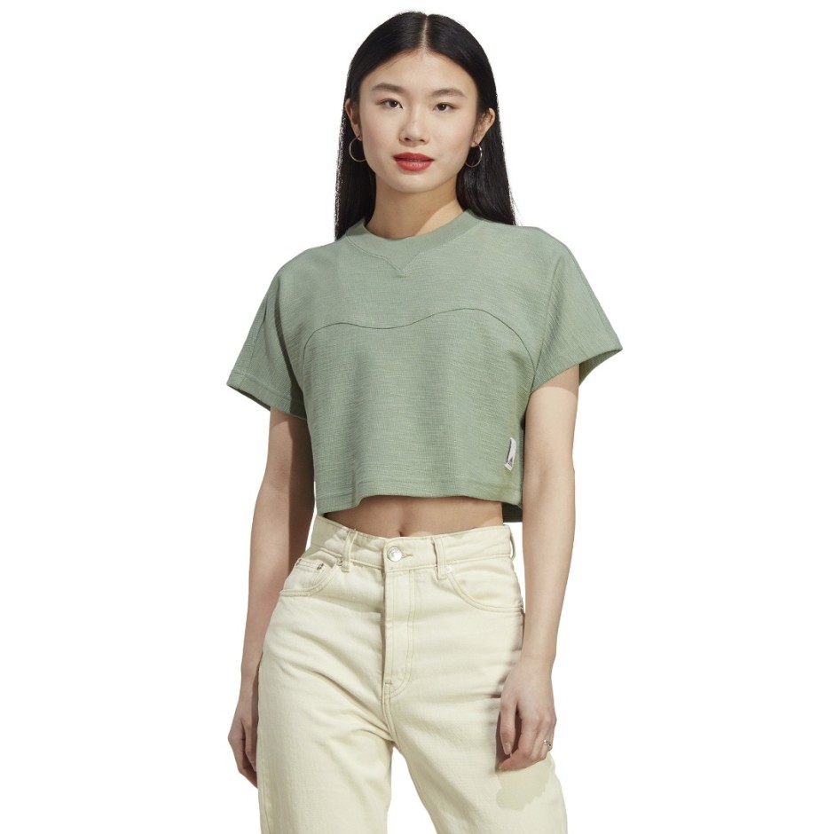 adidas Sportswear W LNG LW FT TEE HZ1607 Green