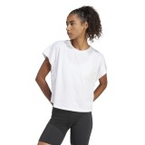 adidas Performance STUDIO T-SHIRT IS2978 White Image 