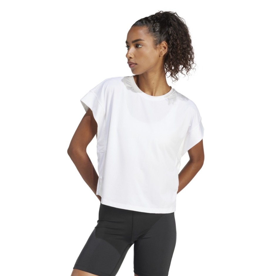 adidas Performance STUDIO T-SHIRT IS2978 White
