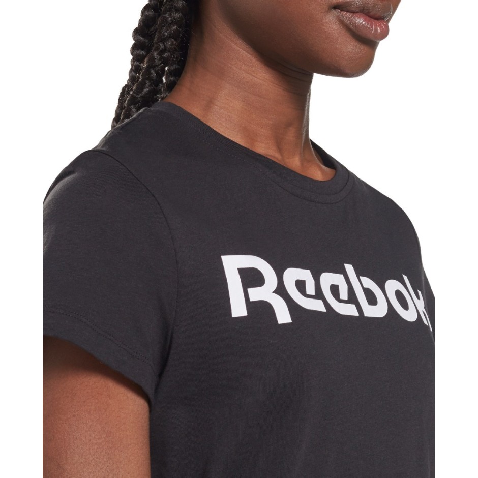 Reebok Sport TE GRAPHIC TEE GU8329 Black | Sport-T-Shirts