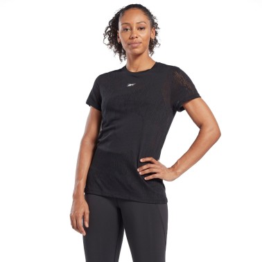 Reebok Sport BURNOUT TEE HS7784 Black