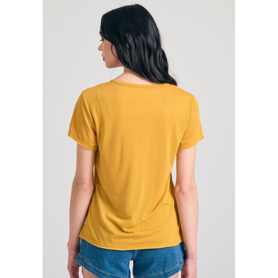 FUNKY BUDDHA FBL011-108-04-MUSTARD Μουσταρδί