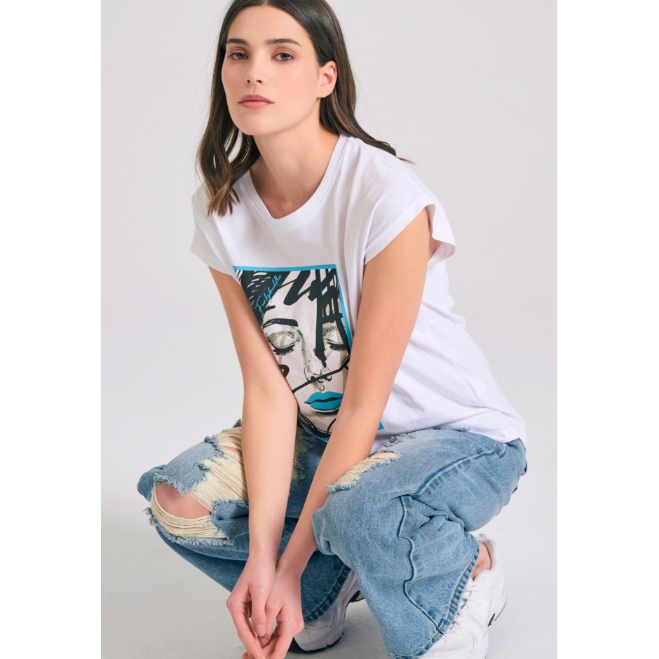 FUNKY BUDDHA FBL011-129-04-WHITE Λευκό