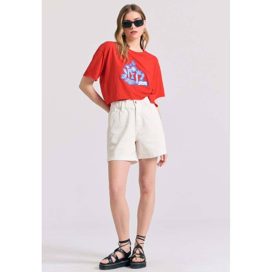 FUNKY BUDDHA FBL011-153-04-TRUE RED Κόκκινο