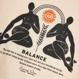 Γυναικεία Κοντομάνικη Μπλούζα Μπεζ - Funky Buddha Εικόνα 0