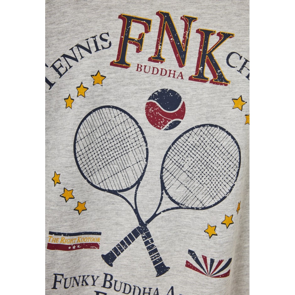 FUNKY BUDDHA FBL012-106-04-GREY MEL Γκρί