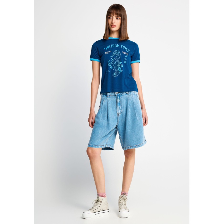 FUNKY BUDDHA  FBL013-137-04-TWILIGHT BLUE ΜΠΛΕ