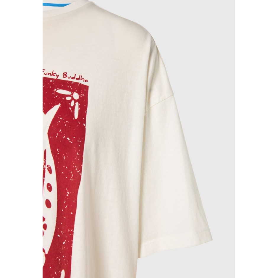 FUNKY BUDDHA  FBL013-138-04-OFF WHITE Εκρού
