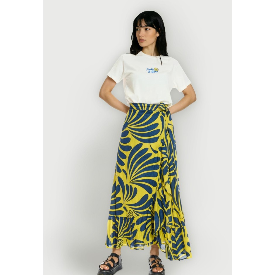 FUNKY BUDDHA  FBL013-143-04-OFF WHITE Εκρού