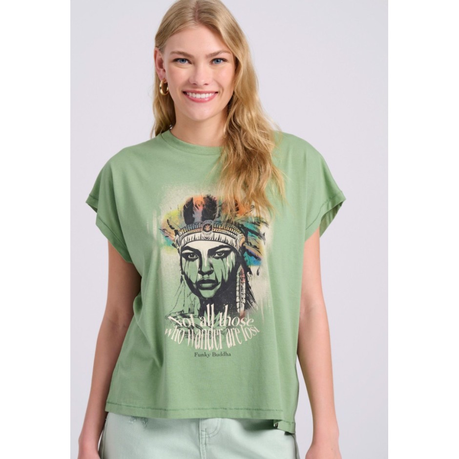 FUNKY BUDDHA FBL009-110-04-MINERAL GREEN Πράσινο