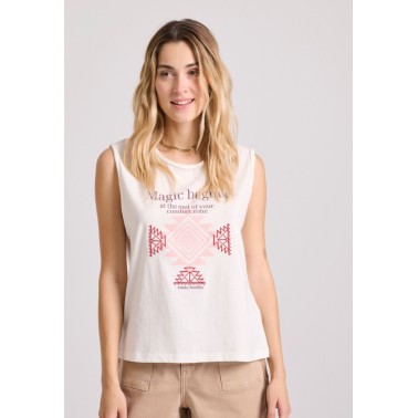 FUNKY BUDDHA FBL009-133-04-OFF WHITE Εκρού