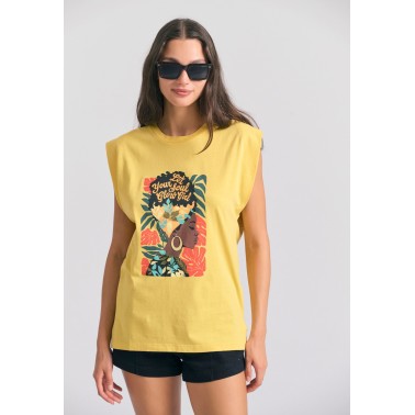 FUNKY BUDDHA FBL011-125-04-RAY FLOWER Yellow