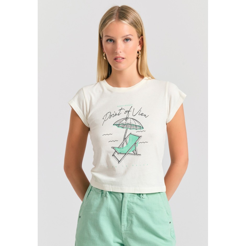 FUNKY BUDDHA FBL011-157-04-OFF WHITE Εκρού
