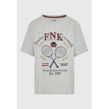 FUNKY BUDDHA FBL012-106-04-GREY MEL Γκρί