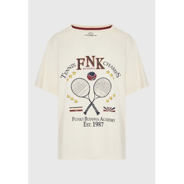 FUNKY BUDDHA FBL012-106-04-OFF WHITE Εκρού