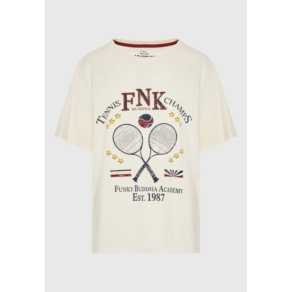 FUNKY BUDDHA FBL012-106-04-OFF WHITE Εκρού
