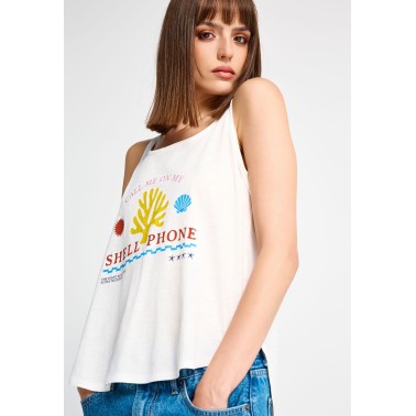 FUNKY BUDDHA  FBL013-145-04-OFF WHITE Εκρού