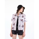 BASEHIT WOMEN'S S/S SHIRT 201.BW61.10-PR 187 ROSE Pink Image 0